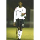 Football Jordan Spence 12x8 signed colour photo pictured playing for Englands Under 21s. Good