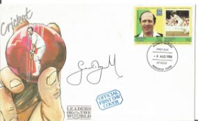 Geoff Boycott signed Cricket FDC. Good Condition. All autographed items are genuine hand signed