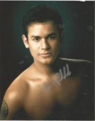 Bronson Pelletier signed 10x8 colour photo. Good Condition. All autographed items are genuine hand