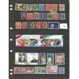 Collection of 70+ stamps BCW mint and used Includes GB and Ireland Strength in Bahrain GB GV1 and