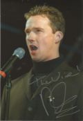Russell Watson Signed 12 x 8 inch music photo. Good Condition. All autographed items are genuine