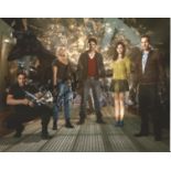 Hannah Spearritt signed 10x8 colour Primeval photo. Good Condition. All autographed items are