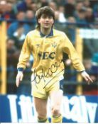 Football Ian Snodin 10x8 signed colour photo pictured in action for Everton. Good Condition. All