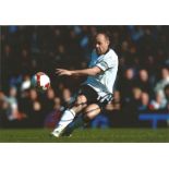 Football Danny Murphy 8x12 signed colour photo pictured in action for Fulham. Good Condition. All