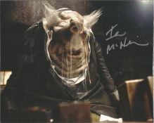 Ian McNeice signed 10x8 colour photo. Good Condition. All autographed items are genuine hand