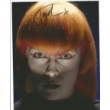 Toyah signed 10x8 colour photo. Good Condition. All autographed items are genuine hand signed and