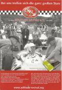 Stirling Moss Formula One Motor Racing driver signed 12 x 8 colour photo from 2001 Solitude Revival,