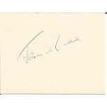 Jennie Lee Labour politician signed album page with biography. Political Historic Autograph. Good