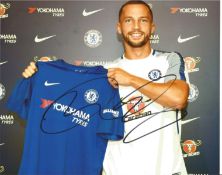 Football Danny Drinkwater 10x8 signed colour photo pictured after signing for Chelsea. Good