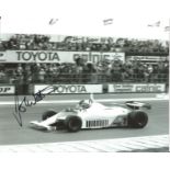 Motor Racing John Watson 10x8 Signed B/W Photo Pictured Driving For Mclaren In Formula One. Good