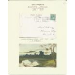 Postal History. King Edward VII. Bickerdike Machine cancellation 1897 1907 and London in Single