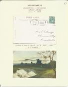 Postal History. King Edward VII. Bickerdike Machine cancellation 1897 1907 and London in Single