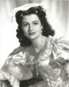 Margaret Lockwood large signature piece with 10x8 black and white photo. Good Condition. All