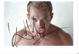Kellan Lutz signed 10x8 colour photo. Good Condition. All autographed items are genuine hand