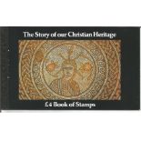 Royal Mail complete prestige stamp booklet The Story of our Christian Heritage. Good Condition.