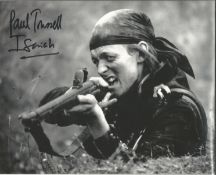 Rifleman Isaiah Tongue actor Paul Trussell Sharpe signed genuine 10x8 b/w photo. Good Condition. All