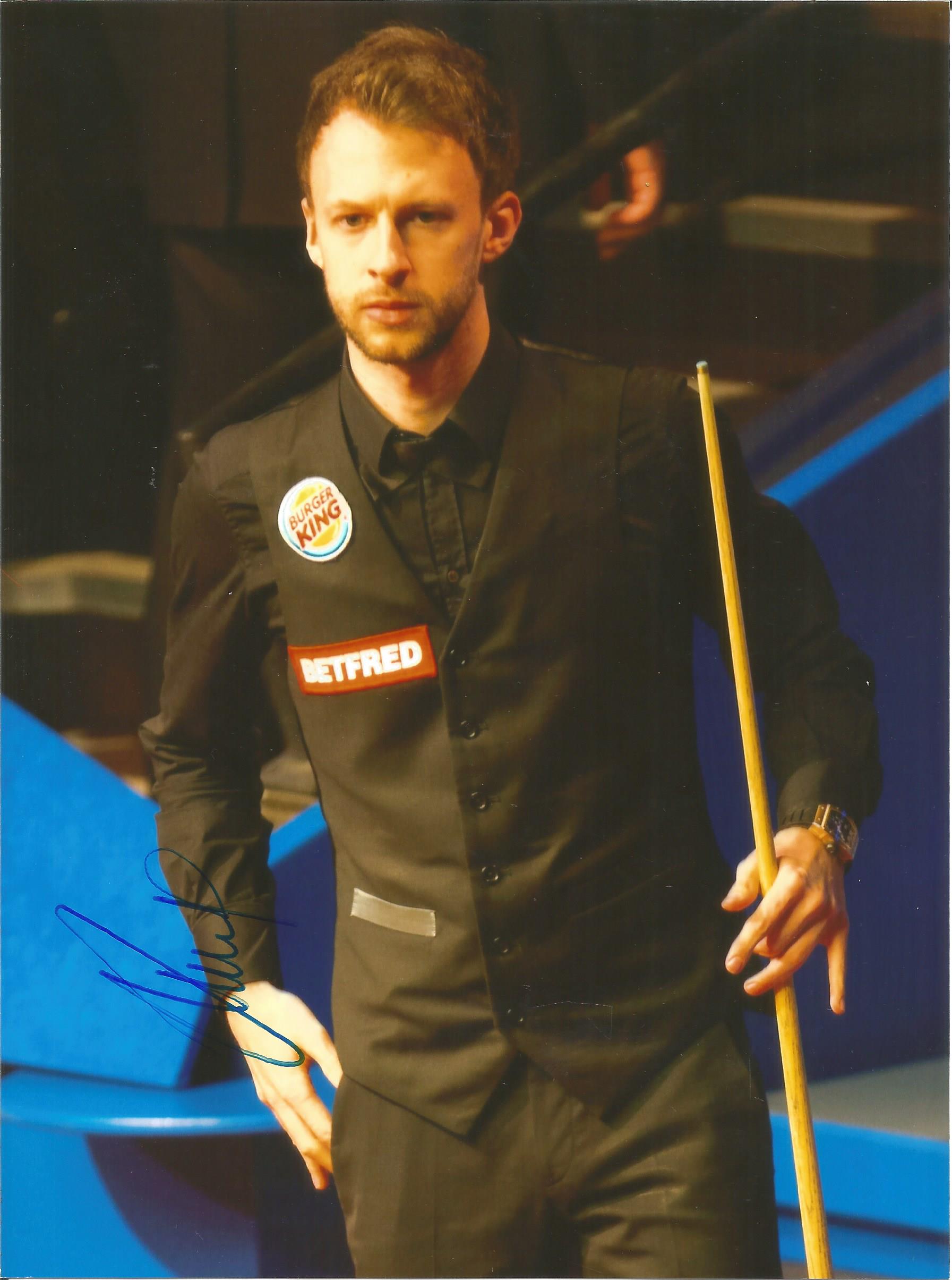 Snooker collection. 6 8x6 colour photos. Individually signed by Stuart Bingham, Judd Trump, DIng Jun - Image 6 of 6