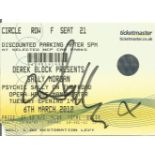 Sally Morgan signed show ticket Opera House Manchester 2012. Sally Morgan (also known by her stage