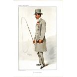 Alfred Gwyne Vanderbilt Vanity Fair print. Dated 31. 07. 1907. Good Condition. All autographed items