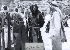 Omar Sharif genuine authentic signed autograph display. High quality professionally mounted 14x16