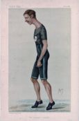 W G George The Champion of Champions Vanity Fair print. Dated 25. 10. 1884. Good Condition. All
