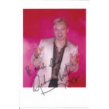 Graham Norton signed 8x6 colour promo photo. Good Condition. All autographed items are genuine