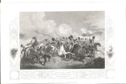 6X Steel Engraved prints relating the Crimean War showing the Battle of Balaklava The Battle of