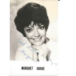 Margaret Savage signed 6 x 4 inch b/w photo. Good Condition. All autographed items are genuine