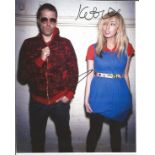 The Ting Tings signed 10x8 colour photo signed by group members Katie White and Jules De Martino.