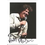 Alan Davies signed 6x4 colour promo photo dedicated. Good Condition. All autographed items are