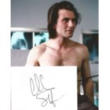 Christian Slater signed white card with 10x8 colour photo. Good Condition. All autographed items are