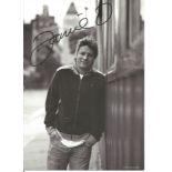 Jamie Oliver signed 8x6 black and white promo photo. Good Condition. All autographed items are