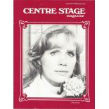 Liv Ullmann signed to front of 1977 Centre Stage magazine. Good Condition. All autographed items are