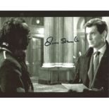 Oliver Skeete signed 10x8 black and white photo pictured form his role in the Bond Movie Die Another