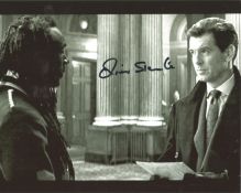 Oliver Skeete signed 10x8 black and white photo pictured form his role in the Bond Movie Die Another