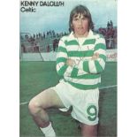 Kenny Dalglish Signed Celtic 8x10 Picture. Good Condition. All autographed items are genuine hand