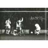ALAN TAYLOR 1975, football autographed 12 x 8 photo, a superb image depicting the West Ham United
