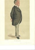 Collection of 4 prints. Naval 1876-1889. Vanity Fair print, These prints were issued by the Vanity