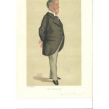 Collection of 4 prints. Naval 1876-1889. Vanity Fair print, These prints were issued by the Vanity