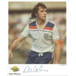 Dave Watson signed 10x8 colour photo autographed editions. David Vernon Watson (born 5 October 1946)