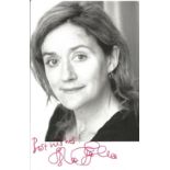 Sophie Thompson signed 6x4 black and white photo. Sophie Thompson (born 20 January 1962) is a