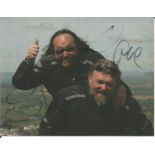 Hungry Bikers signed 5x4 colour promo photo. Good Condition. All autographed items are genuine