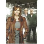 Catherine Tate signed 6x4 DR WHO colour promo photo dedicated. Good Condition. All autographed items