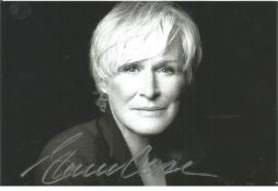 Glen Close signed 6x4 black and white photo. Glenn Close (born March 19, 1947) is an American