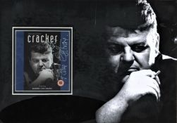 Robbie Coltrane genuine authentic signed autograph display. High quality professionally mounted