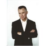 Gary Rhodes signed 7x5 colour photo signature a little faded. Good Condition. All autographed