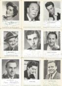 Telesurance Celebrity Series card signed collection. 30 cards in total. Includes Arthur Askey, Peter