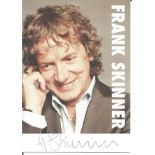 Frank Skinner signed 6x4 colour promo photo. Good Condition. All autographed items are genuine