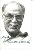 Reginald Marsh signed 6 x 4 inch b/w photo. Good Condition. All autographed items are genuine hand
