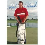 Mark Calcavecchia Signed Golf Photo. Good Condition. All autographed items are genuine hand signed